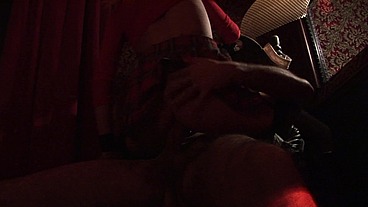 Delta White Has Her Pussy Worked Over In The Red Room