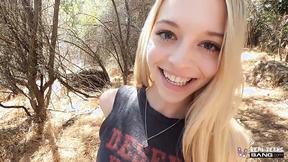 ”Real Teens - Stunning Blonde Lily Larimar Gets screwed Outdoors”