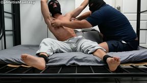 Young Adult Med Student Bronx Tickled and Licked