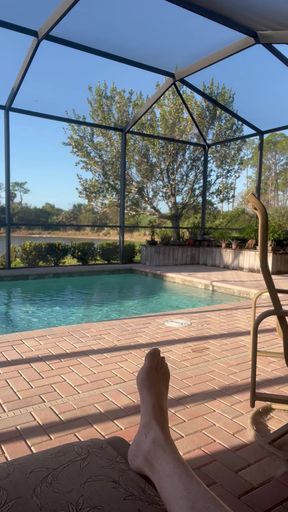 Patio Masturbation