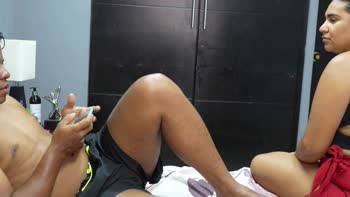 BrandyMilfHot's Colombian BBW sister shows off big ass in 60FPS hardcore
