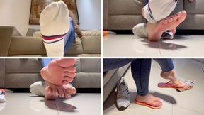 Do you like BIG sweaty feet? (MP4-HD 1080p)