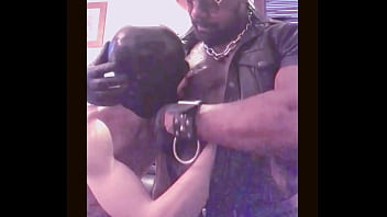 Hot as Hell BDSM Interracial Oral Sex Session