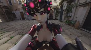 Widowmaker - seated sex (A XXX Parody)