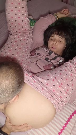 This Is How I Fuck My Mother-in-law When My Wife Isn't Home. I Cum Inside Her.