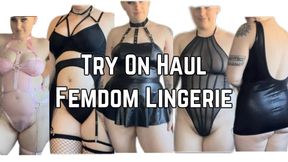 Try On Haul- Femdom Lingerie