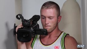 Twink Pop - Hairy Scott Riley Fulfills a Dirty Threesome Fantasy with Landon &amp; Big Dick Will