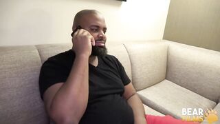 BEARFILMS BIG BLACK COCK Pup Panda Screwed By Roger Blacc In Super-hot Three-way