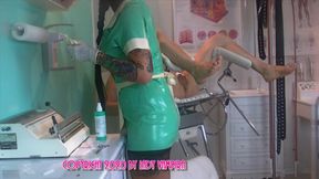 Nurse in nylons 2