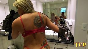 nicole araujo atriz nos bastidores da hardbrazil - ed j. - higor negrao - binho ted - sandro lima