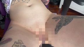 Showing my shaved pussy!!!!