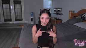 Madison Wilde Sucks Older White Dick With Love And Passion