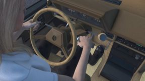 Dodge Caravan Cranking Template - Althea in Tights and Flats 1080p