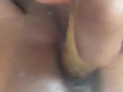 Self suck, ass play, pee in mouth, cum on face