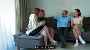 i swappe my hot gf with another couple & fucked his busty wife till i exploded on her pussy