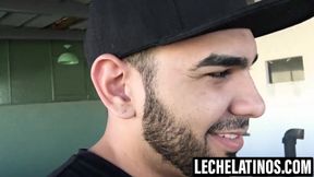 Angelo joins Marc and Maximiliano's blowjob