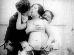 Vintage Bisexual MMF Threesome