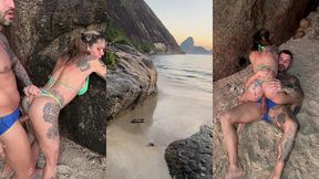 apos uma aula de lutas a milf ftines tatuada sabrina fit quis transar na praia com allan guerra gomes