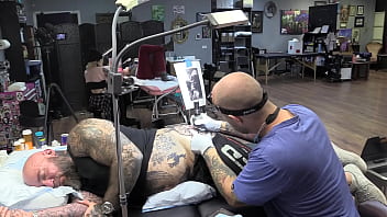 Getting a tattoo!