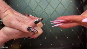 Mesmerizing Fingernails & Asmr: Mars Solo and Tickling Harmony