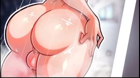 Futariuum'_s Gate [ FUTANARI Hentai Game ] Ep.6 she cum a lot masturbating in the shower !
