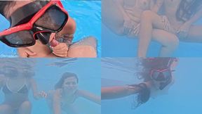Afternoon in the pool