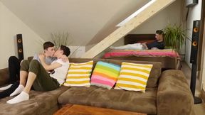 Rubax Video - Hot Stunning Gay Twink Threesomes Porn Final