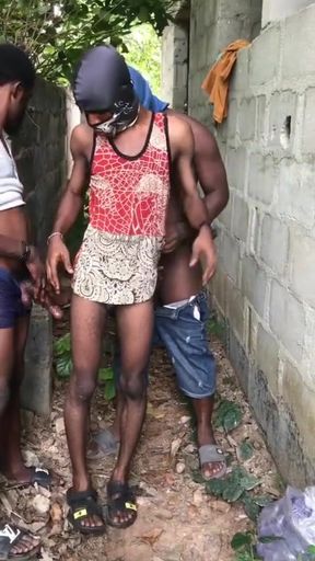 New Year Day Risky OutDoor sex   Clip 3