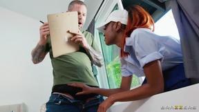 ”BRAZZERS Mail female caught a couple fucking! - Destiny Mira & Yumi Sin”