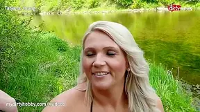 Busty German Hottie Caught Him Spying - Tatjana Young