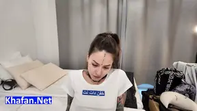 Young Persian woman rides cock in homemade sex session