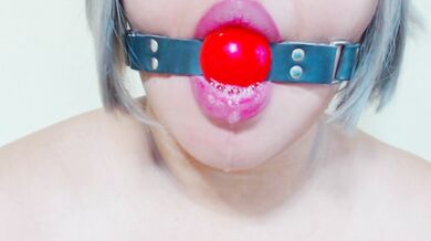 ASMR Sensual Ball Gag Moans