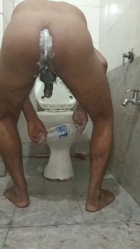 Went to the bathroom and fucked ass.   Clip 3