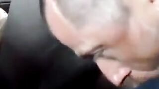 sucking a cock in taxi