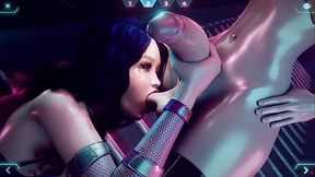 Futanari With Giant Cock Fucks Demon Ladies- Degenerate Futa Game