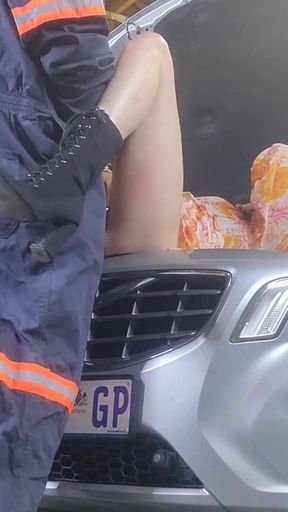My wife like to film how she cheats with random men   Clip 1