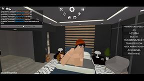 Fucking a cute Roblox bitch in a condo