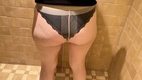 Wetting my tights & underwear