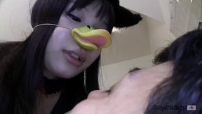 前田陽菜の匂いと臭い 3 唾液で作った香水でプシュー編(ncd04-03/フェ血ス)