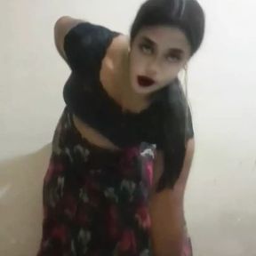 Hot Mohni Shemale Lahanga Choli Desi Video by Mohni9