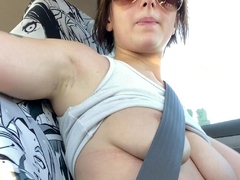 Big boobs milf masturbates with her dildo