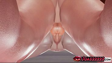 Hizuru Elf Maid gets a hardcore 3D doggystyle fuck