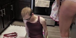 Strict stepmom Sofie Marie takes it deep