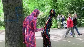 Multilayer Zentai Suits Outdoor - Watch4Fetish