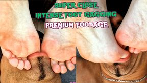 Opium's Super Deep Feet + Reverse Foot Gagging (Premium Footage)