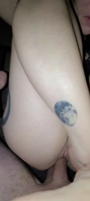 Blindfolded babe begs for more throbbing cock