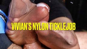Vivian Nylon TickleJob