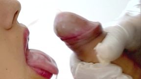 Shy Japanese wife tries BBC in a hotwife session