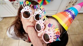 Melody Mynx & Tifa Quinn Blowjob Bday Party