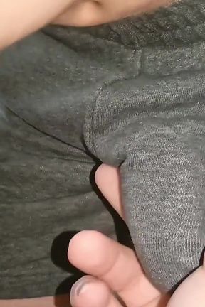 Teenage Femboy Is Flooded with Fountains of Cum From Stepdaddy!